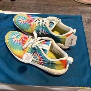 The Nike Roshe G Tour Tie Dye Colors--Style CK1222-100 These are waterproof !